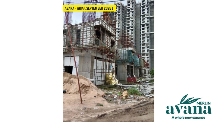 avana_merlin_kolkata_construction_status_september_2025