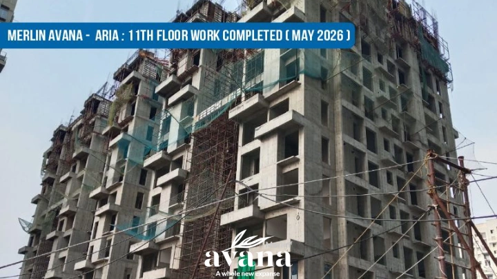 merlin avana kolkata construction update may 2026